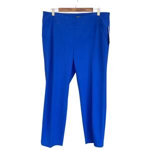SOHO Apparel Pants Womens Plus XL Petite Ankle Length Stretch Dressy Trousers